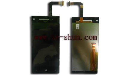 de boa qualidade Substituição completa do painel LCD do telefone celular do toque do digitador do Touchpad de HTC 8 X (C620e) de vendas