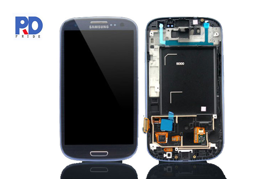 de boa qualidade substituição do painel LCD de Samsung de 4,8 polegadas para Samsung azul S3 i9300 de vendas