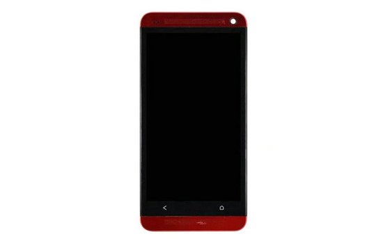 de boa qualidade Painel LCD Htc do telemóvel das peças de reparo um branco vermelho da tela do digitador do toque do LCD de vendas