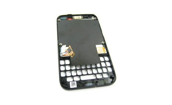 de boa qualidade Painel LCD branco/do preto telemóvel com quadro, conjunto de tela do digitador do toque de Blackberry Q5 LCD de vendas