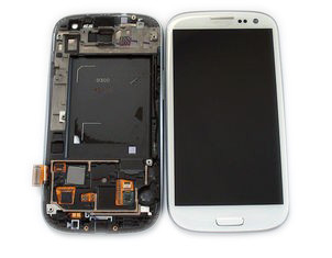 de boa qualidade Painel LCD móvel original de Samsung para a galáxia R i9103 com digitador de vendas