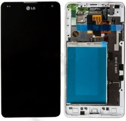 de boa qualidade Painel LCD alto do LG da definição para E975 LCD com preto do digitador de vendas