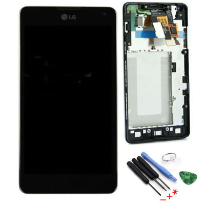 de boa qualidade Painel LCD do LG para LS970 LCD com digitador 4,7 polegadas de preto de vendas