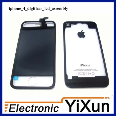 de boa qualidade Peças de OEM IPhone 4 LCD com Kits de substituição de digitalizador Assembly transparentes de vendas