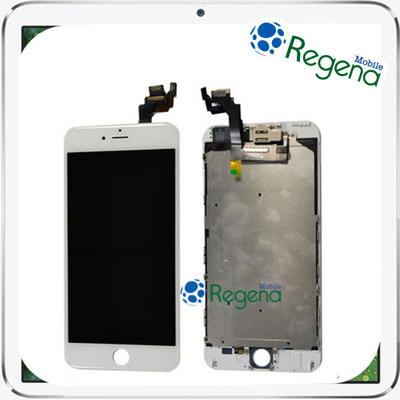 de boa qualidade iphone 6 peças sobresselentes do iphone 6 mais o branco do preto do digitador do LCD da tela de toque da parte dianteira de 5,5 polegadas de vendas
