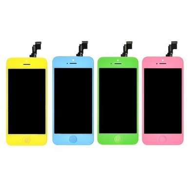 de boa qualidade Amarelo/rosa/verde/OEM azul do conjunto do digitador do iPhone 5C LCD de vendas