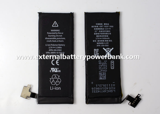 de boa qualidade bateria recarregável do polímero do Li-íon do poder superior 1430mah para iPhone4S de vendas