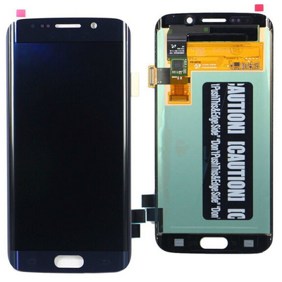 de boa qualidade 5,1&quot; painel LCD do telemóvel para a borda da galáxia S6, substituição do painel de Samsung LCD de vendas
