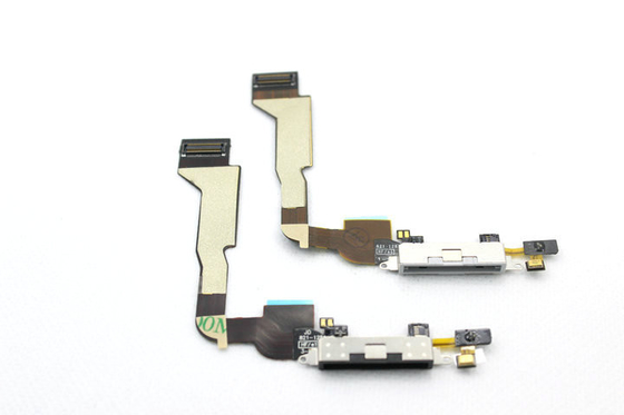 de boa qualidade Branco de carregamento de Iphone 4S da fita do cabo do cabo flexível do porto do telefone móvel do conector da doca de USB de vendas
