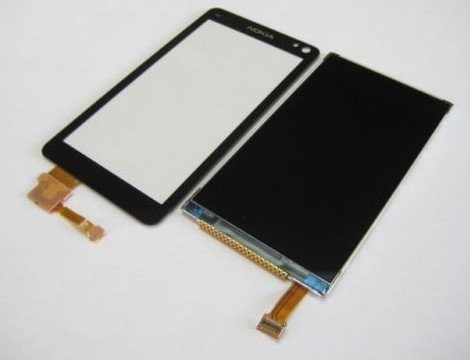 de boa qualidade Para acessórios do telefone de tela do toque de Nokia N8 LCD das peças de substituição de Nokia de vendas
