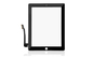 Vidro + de toque do ANIMAL DE ESTIMAÇÃO peças sobresselentes de Ipad dos painéis para a tela de Ipad 3 Capative empresas