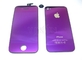 iPhone 4 LCD com os jogos da recolocação do conjunto do digitador roxos empresas