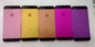 Tampa de bateria colorida do OEM para o iPhone 5 peças sobresselentes, cor-de-rosa/amarelo/Rosa/roxo empresas